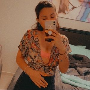 Windsor Front Tie Top